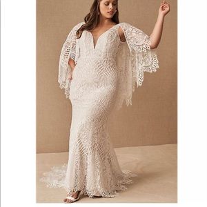 BHLDN Odalis Wedding Gown Size 14